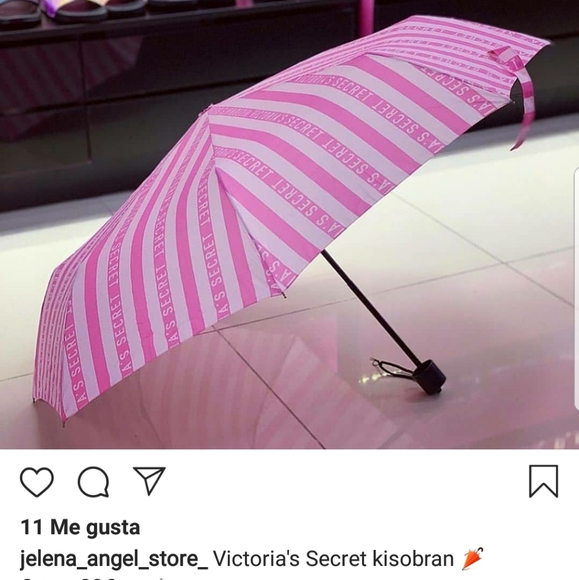 PINK Victoria's Secret Accessories - Nwt Victoria's Secret Pink Compact Umbrella